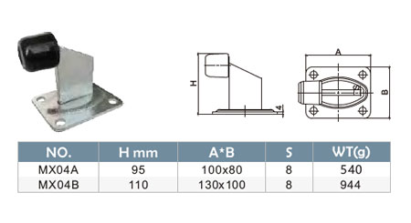 Gate Stopper with Base Plate(Large Rubbe.jpg